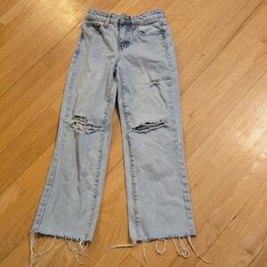 RSQ Light Blue Distressed Kids Jeans